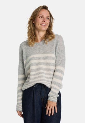 BABERINA - Strickpullover - stone