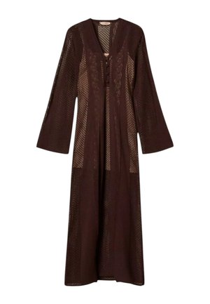 TWINSET, VES - Abito in maglia - marrone