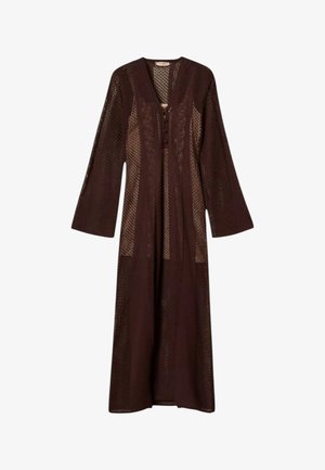 TWINSET, VES - Abito in maglia - marrone