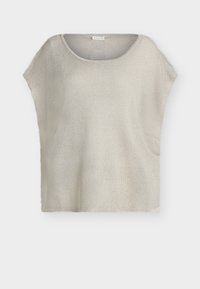 LUREX PONCHO - Poncho - sand stone beige