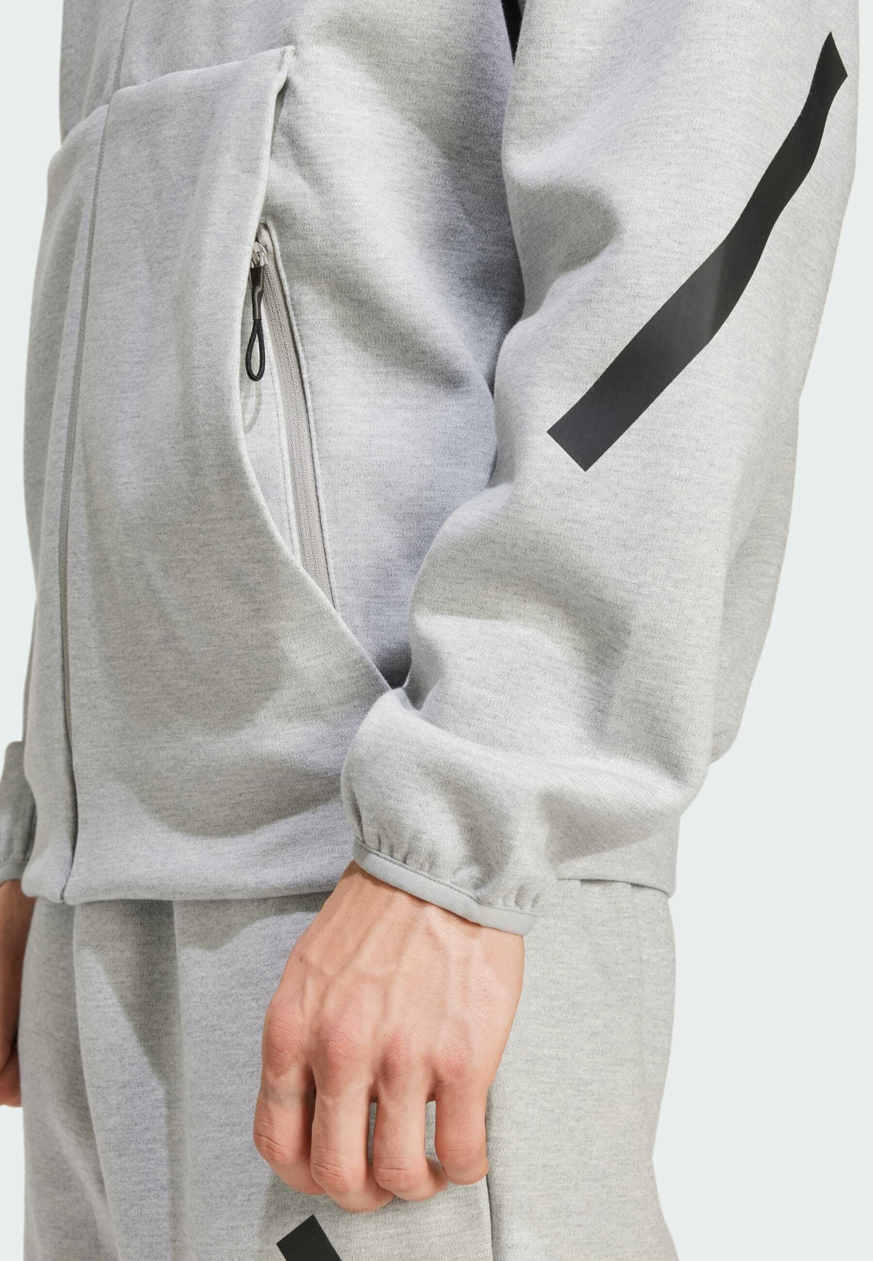 adidas Sportswear M Z N E FZ - Giacca sportiva - medium grey