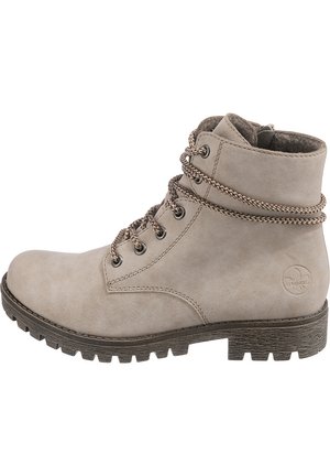 Rieker Lace-up ankle boots - beige