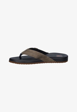 Nelson, NELSON HEREN SLIPPER - Sandales tongs - taupe