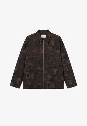 WOOD WOOD, DAVID ZIPPER OVERSHIRT - Leichte Jacke - highland