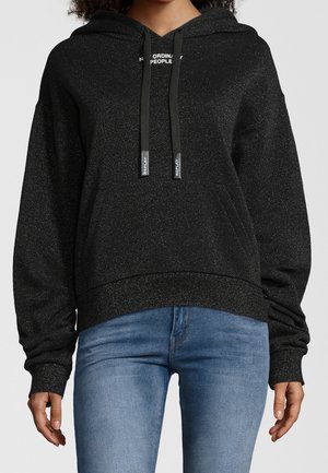 Hættetrøje - black