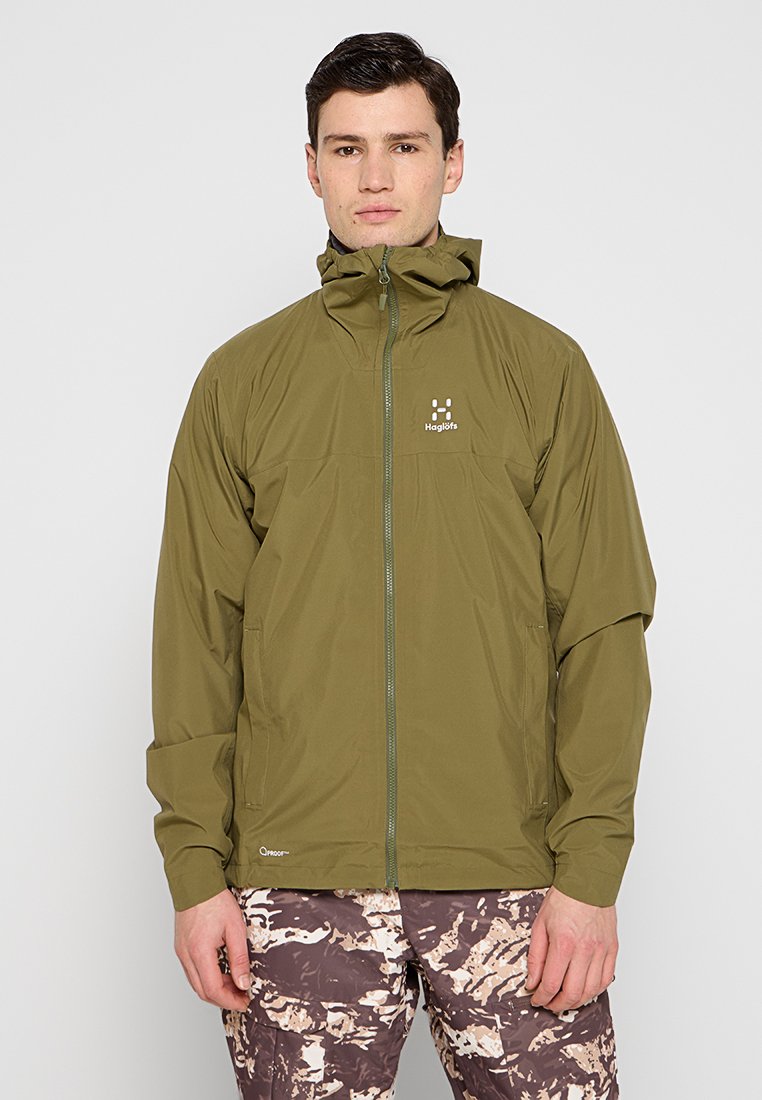 Haglöfs Outdoorjas olijfgroen Haglöfs Outdoorjas olijfgroen