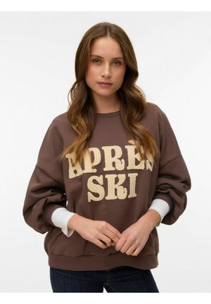 VMJAMIE - Sweatshirt - chocolate martini