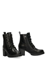 ETIKA RIAD - Botines con plataforma - black