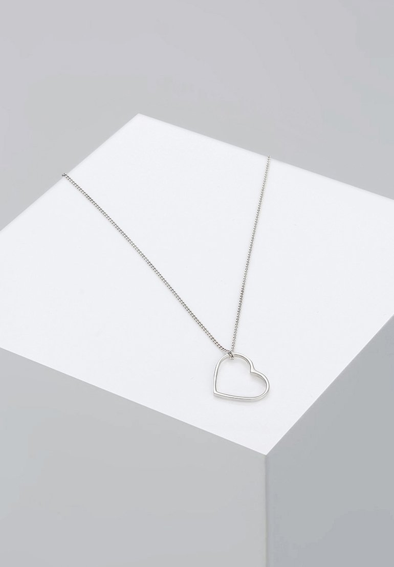 Elli Collana Donne Ciondolo Cuore Filigrana in Argento Sterlino 925