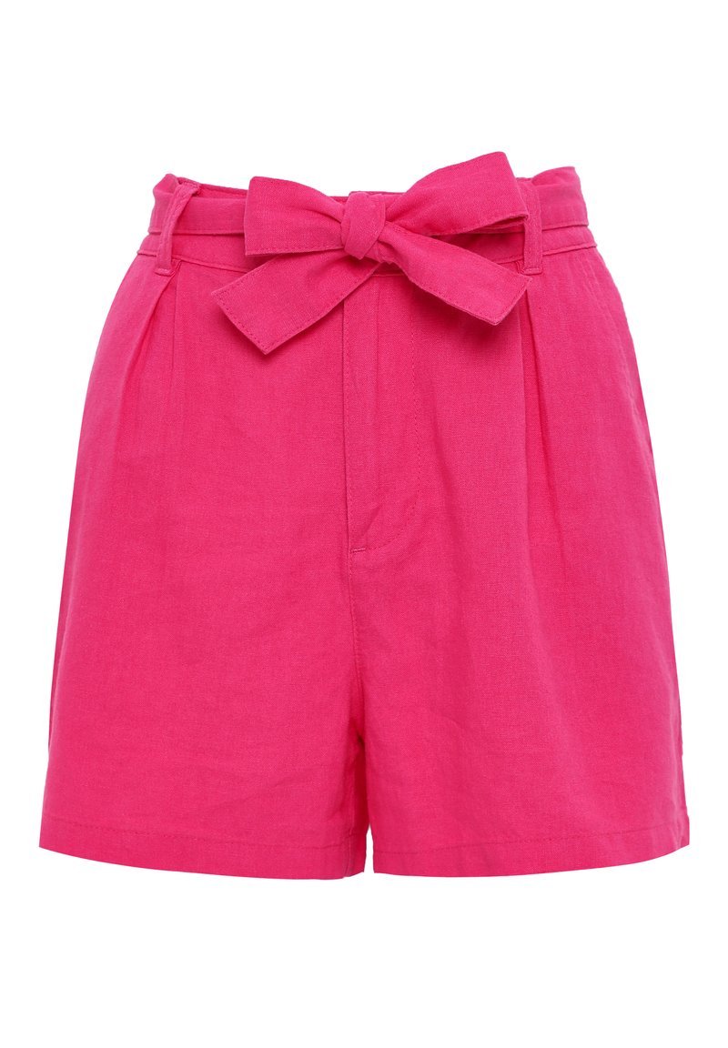Threadbare THB LAURENCE TIE WAIST Shorts hot pink/pink Zalando.de