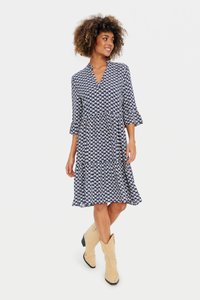 Saint Tropez - EDA - Rochie de zi - patriot blue graphic print Imagine miniatură 1