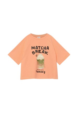 s.Oliver T-SHIRT - T-shirt print - orange