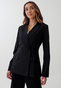 TUSSAH VALERIA  - Īss mētelis - black