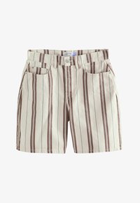 Non sélectionné, ecru brown stripe