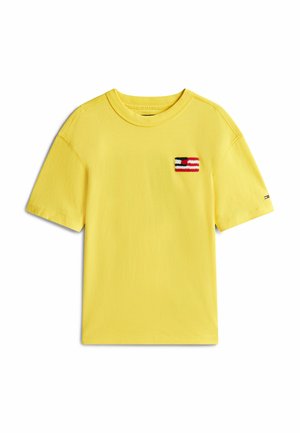 FLAG LOGO - T-shirts print - star fruit yellow