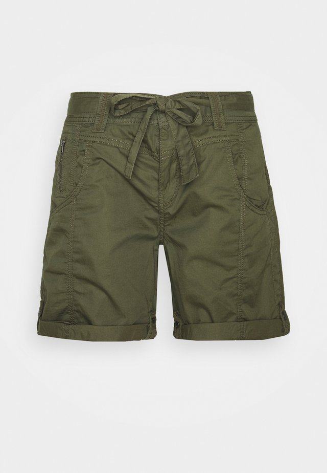 PLAY BERMUDA - Shorts - khaki green