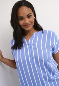 Kaffe Curve KCSIDA - Blůza - ultramarine chalk stripe