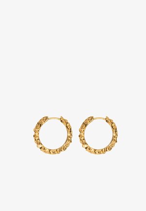 IX STUDIOS IX CRUNCHY EDGE - Øreringe - gold plated