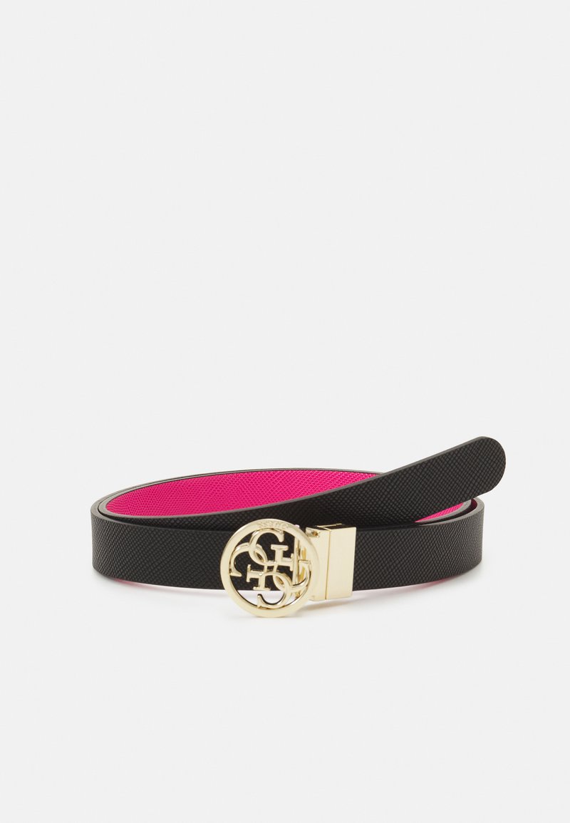 Guess PANT BELT Belt black/watermelon/black Zalando.co.uk