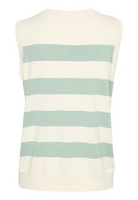 Kaffe KALIZZY - Blouse - turtledove green bold stripe
