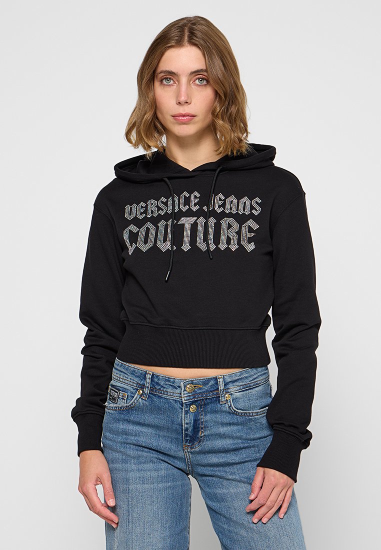 Versace Jeans Couture Hoodie zwart Versace Jeans Couture Hoodie zwart