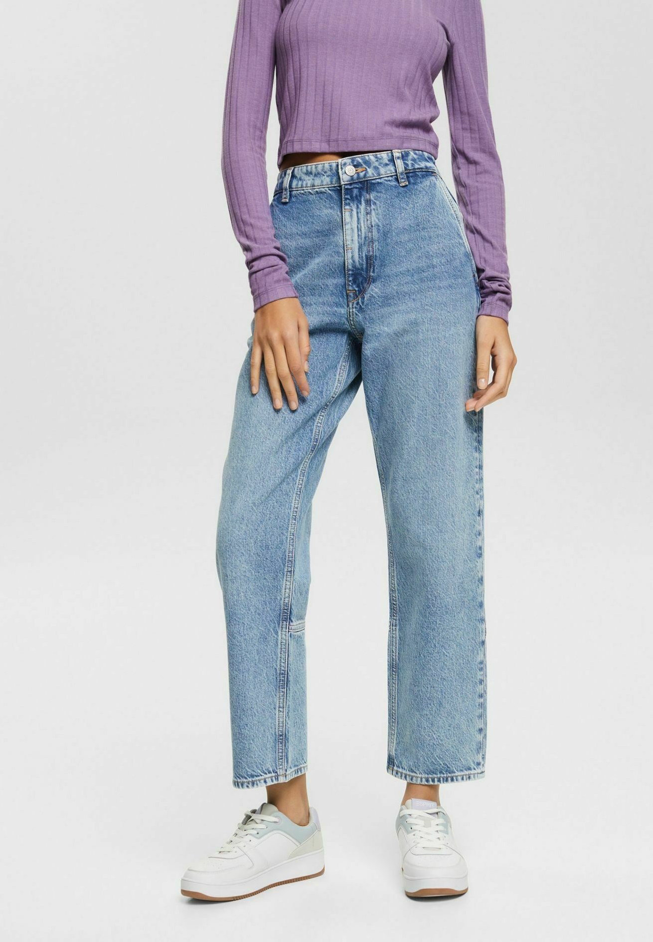 Esprit Relaxed fit jeans - blue light 