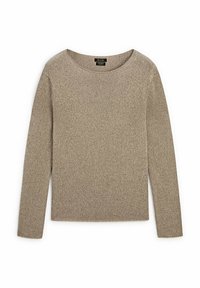 Massimo Dutti Stickad tröja - light brown