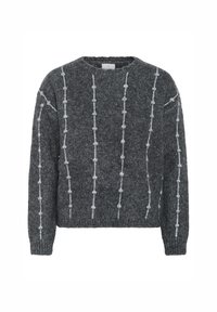 Kaffe LIANNA - Trui - dark grey melange