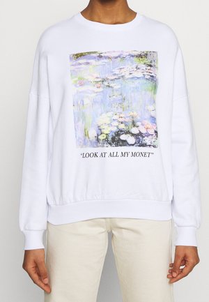 Sweatshirt - white