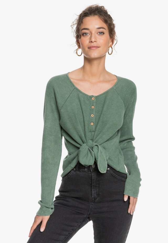 Long sleeved top - cilantro