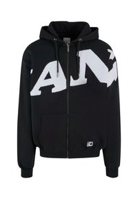 Karl Kani WAVY RETRO OS FULL - Sweatjakke - black