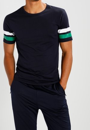 T-shirt con stampa - dark blue