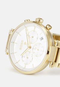 BOSS MAJESTY SPORT - Cronografo - gold-coloured/silver-coloured/white