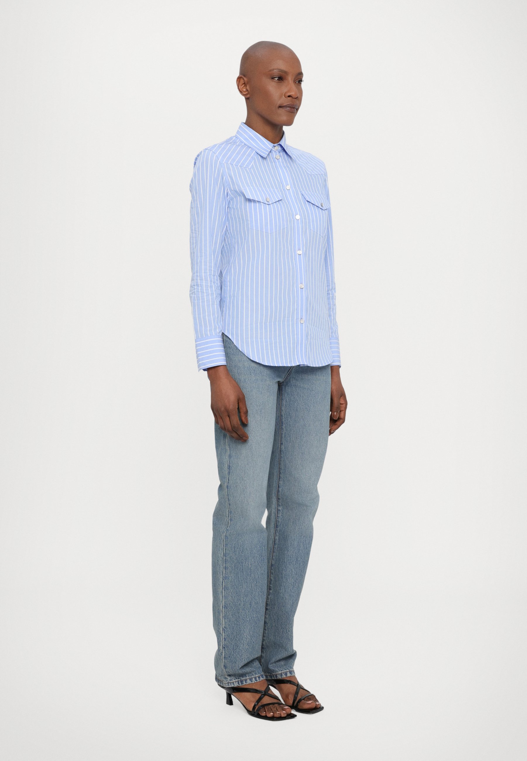 Zadig & Voltaire THELMA POP BIJOUX - Button-down blouse - mist