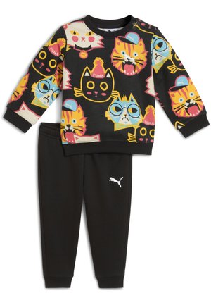 SET - Trainingsanzug - black