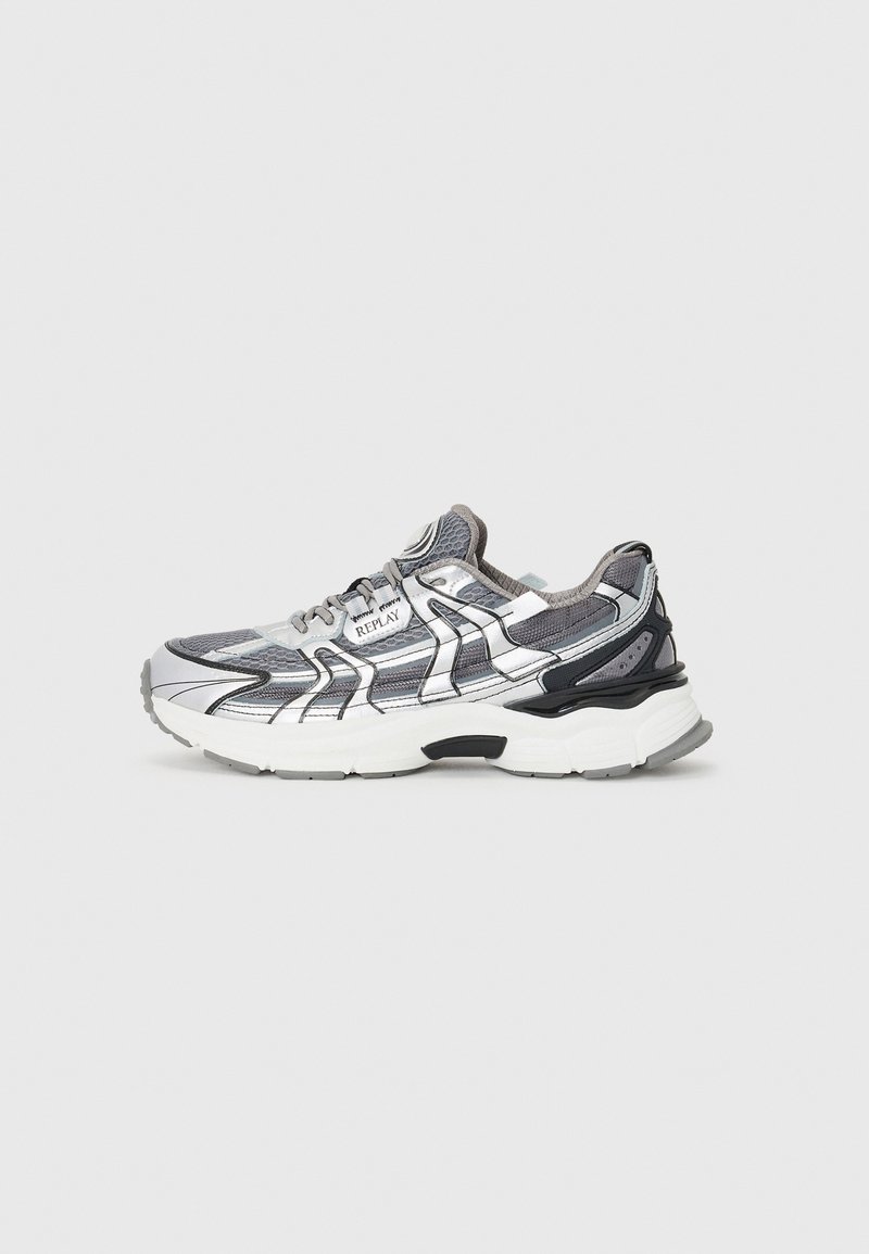 Replay RIFF RUNNER OP3 - Zapatillas - silver-coloured