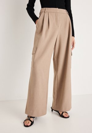 MICHELLE PANTS - Kapsáče - mountain melange