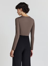 Calliope GIROCOLLO UNITA - Maglietta a manica lunga - fango