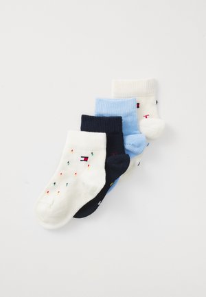 BABY LETTERS 4 PACK - Sokken - light blue