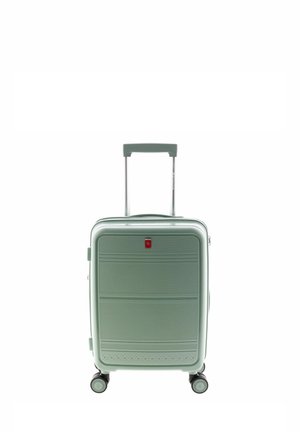 4 ROLLEN KABINENTROLLEY MIT DEHNFALTE - Wheeled suitcase - jade green