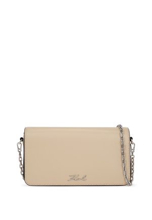 POUCH SIGNATURE  - Taška cez plece - trench beige