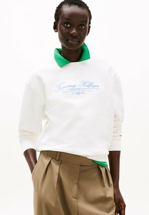 LOGO CREW NECK - Sweatshirt - ecru