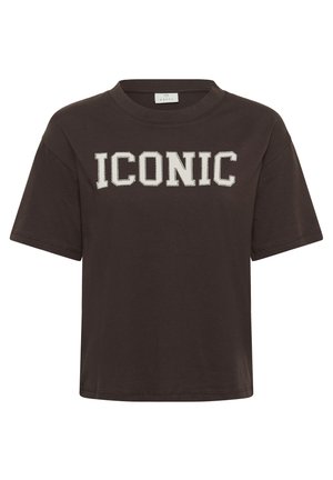 Kaffe, KAALBA T-SHIRT - T-shirt imprimé - coffee bean