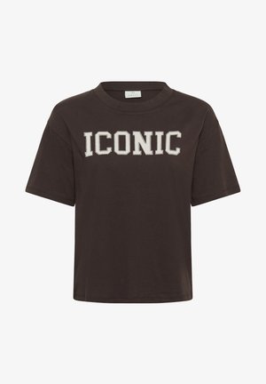 Kaffe, KAALBA T-SHIRT - T-shirt imprimé - coffee bean