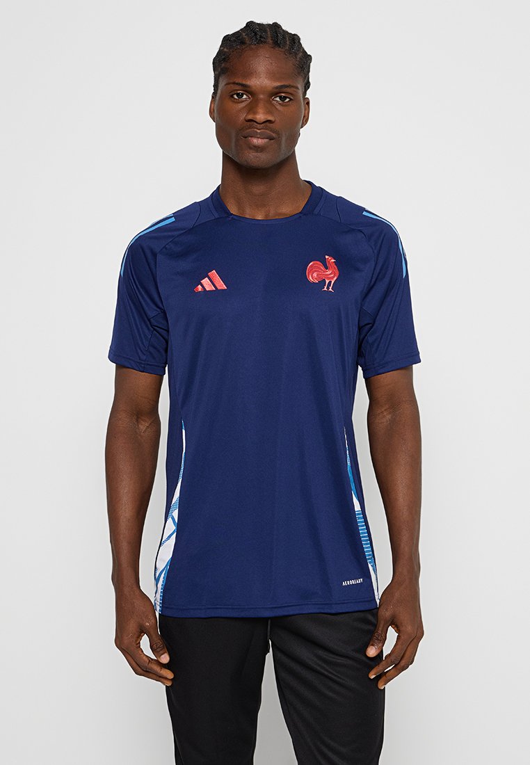 adidas performance Sport T-shirt donkerblauw adidas performance Sport T-shirt donkerblauw