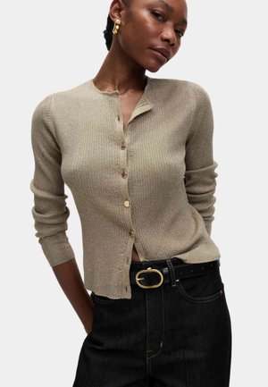 Marks & Spencer CREW NECK  - Strickjacke - sable