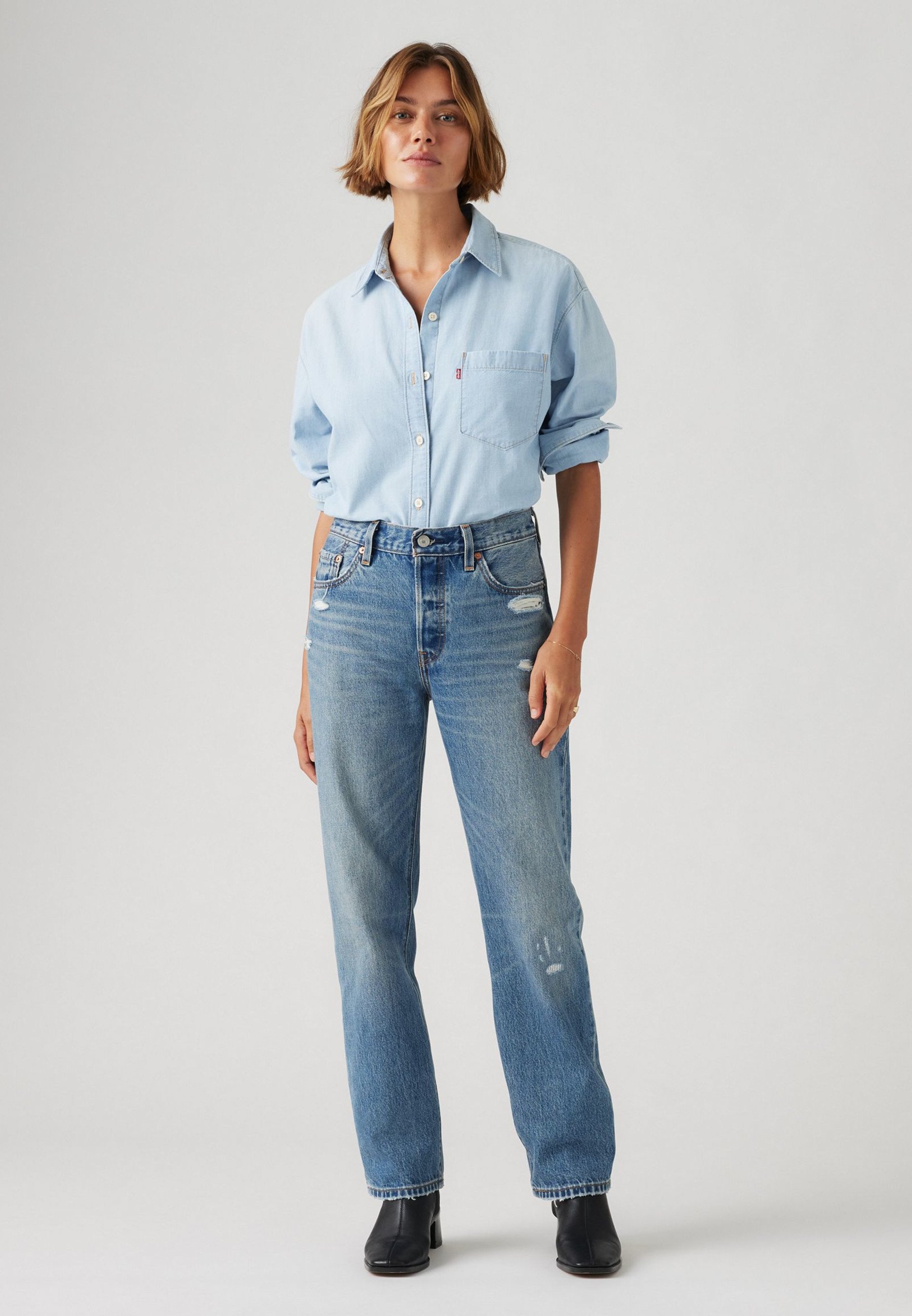 Levi's® 501® '90S - Straight leg jeans - verified vintage/blue