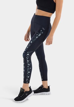 SUPERFIT TRASPIRANTI FANTASIA FLOREALE - Leggings - multicolor