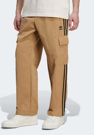 ADIDAS ORIGINALS - Cargohose - cardboard   black