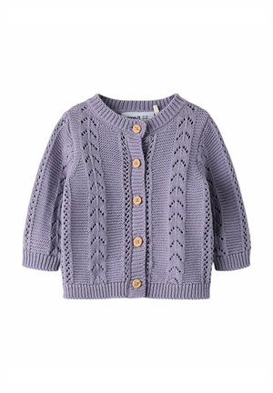 Cardigan - lavender gray